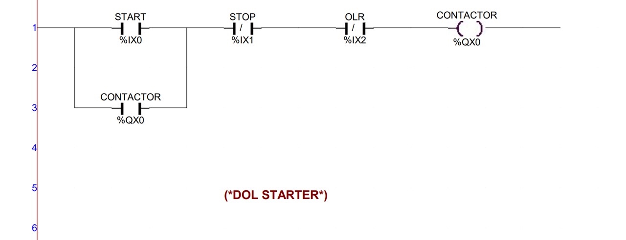 Dol Starter Control Wiring Diagram Wiring Digital And Schematic